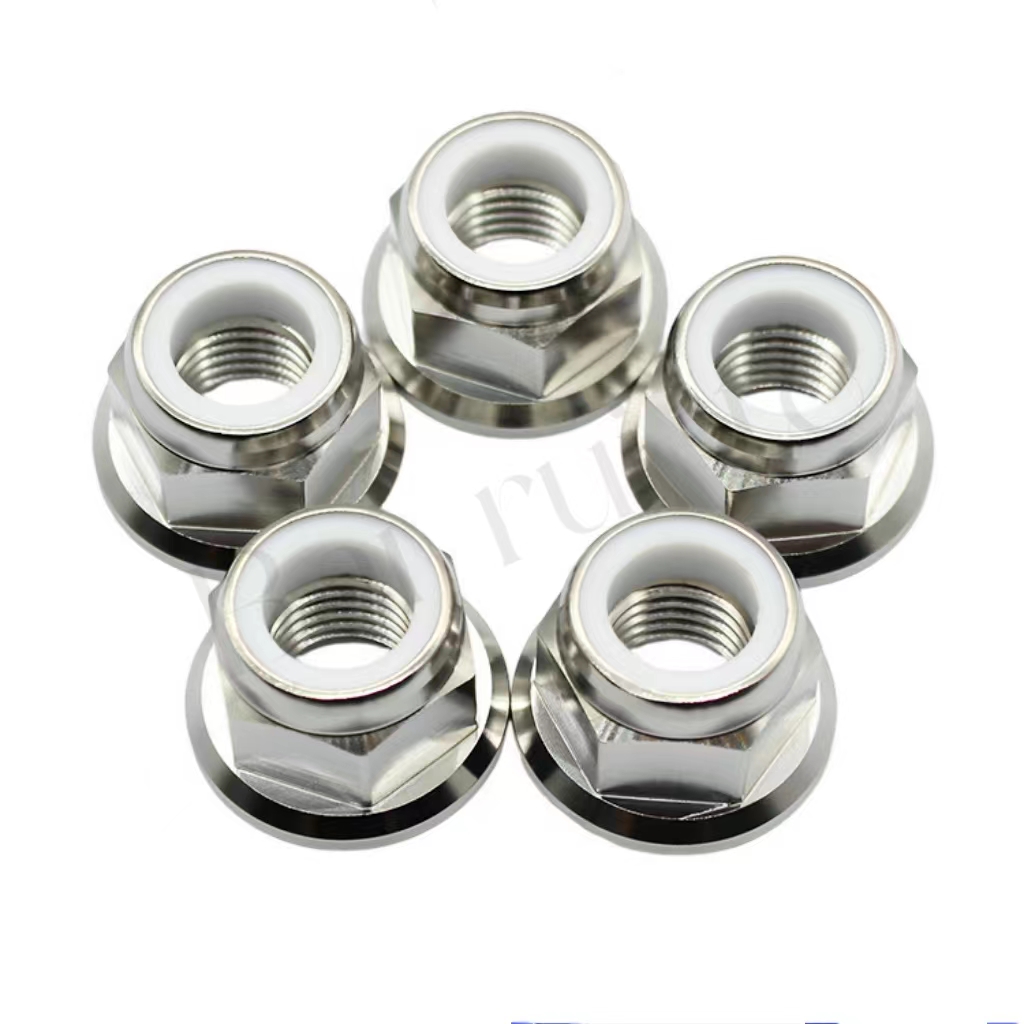 Factory Price of Titanium Nylon Lock Nuts Self-Lock Nylon Insert Nut