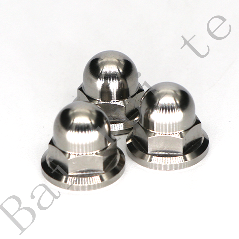 Titanium Domed Nuts