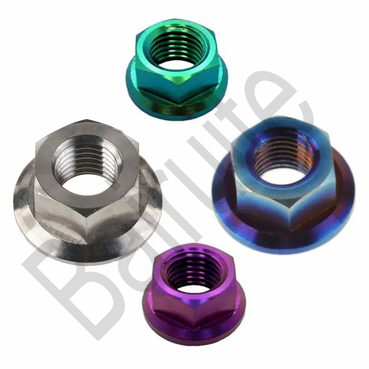 Titanium Sprocket Nuts